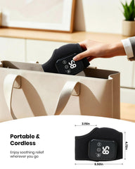 EURPMASK Foot Renew Massager cordless design enables use anywhere.