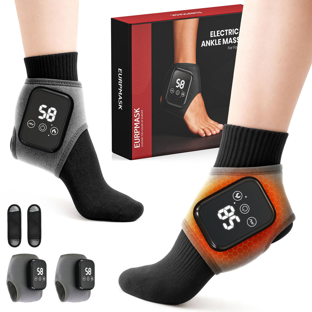 EURPMASK Foot Renew Massager front view highlights compact design for quick relief at home