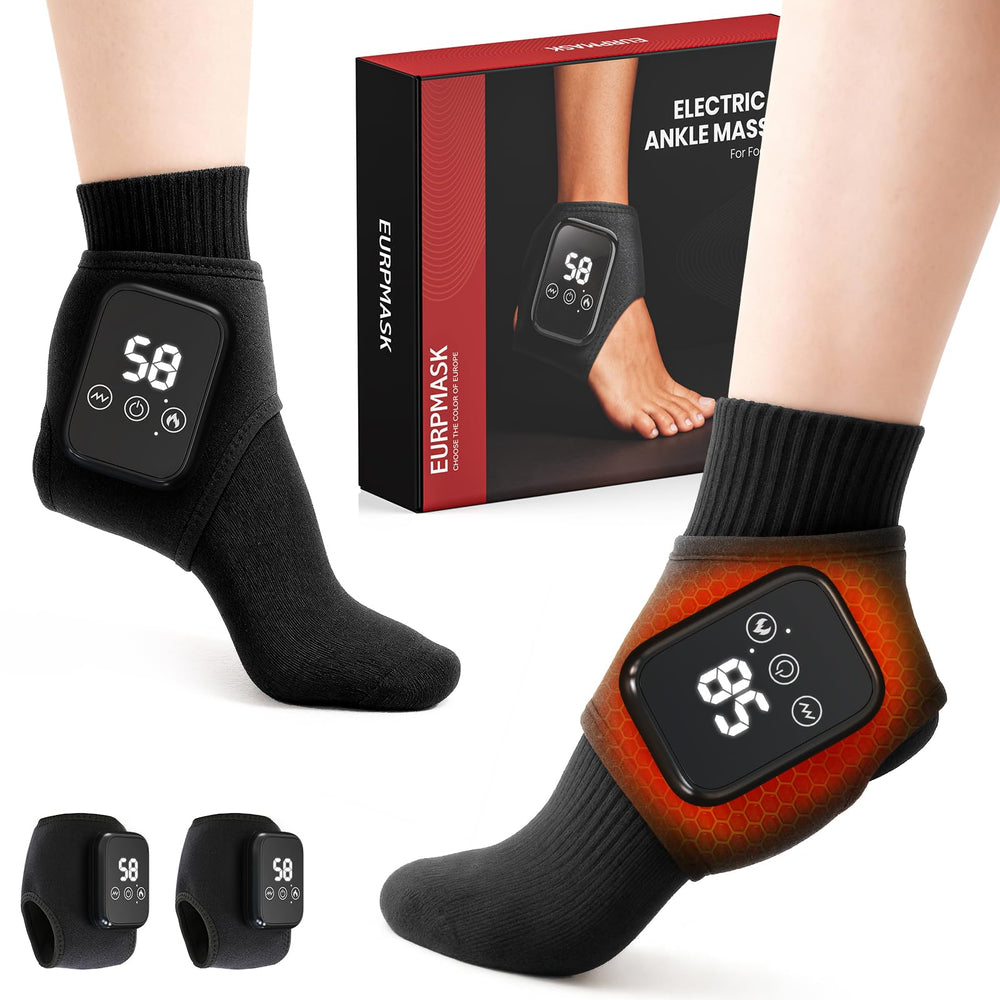 EURPMASK Foot Renew massager front view showing compact home-use design for relaxing feet.