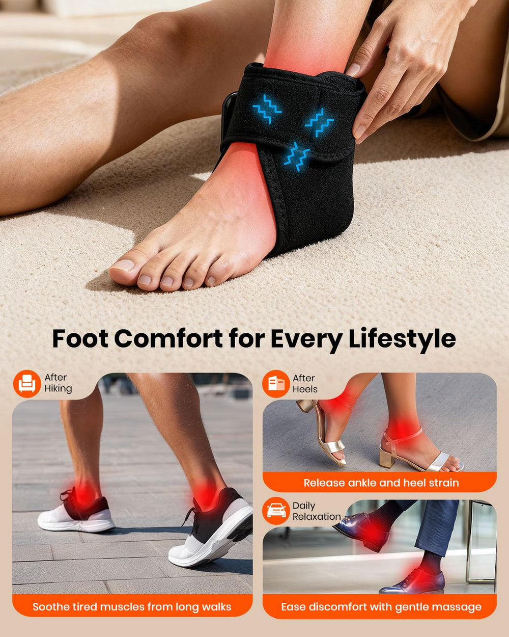 EURPMASK Foot Renew massager packaging showing 2-pack new packaging.