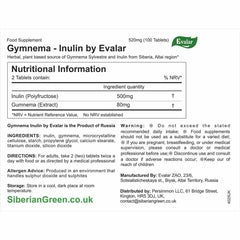 Evalar Altai Siberia packaging communicates non-GMO, gluten-free herbal formula.