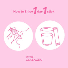 Ever Collagen Time compact daily supplement for on-the-go wellness.
