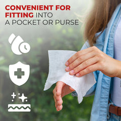 Ever Ready BZK wipes travel-friendly kit for emergencies and on-the-go use