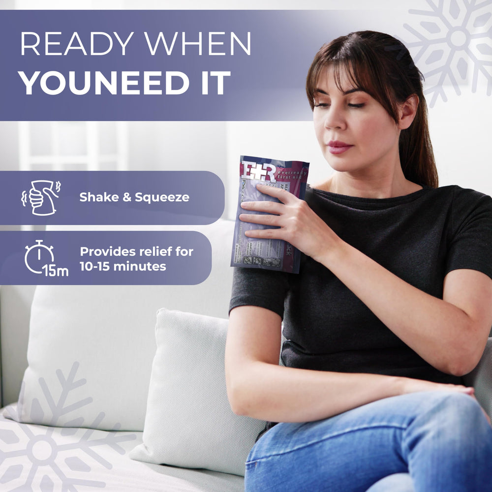 Ever Ready First Aid 125-pack offers bulk, convenient relief for families.
