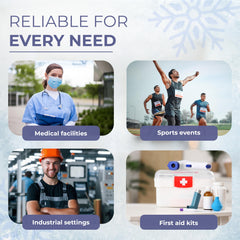 Ever Ready First Aid cooling pack can assist in treating headaches and minor injuries.