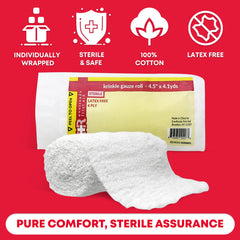 Ever Ready First Aid gauze roll suitable for home and office first aid kits