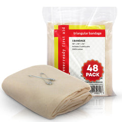 Ever Ready First Aid triangular bandage 40x40x56 ready for slings and dressings.