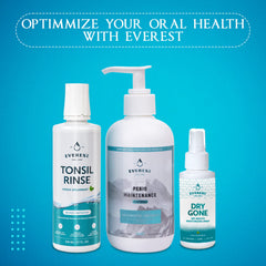 Everest Mouth Wash with spearmint evokes a refreshing breath