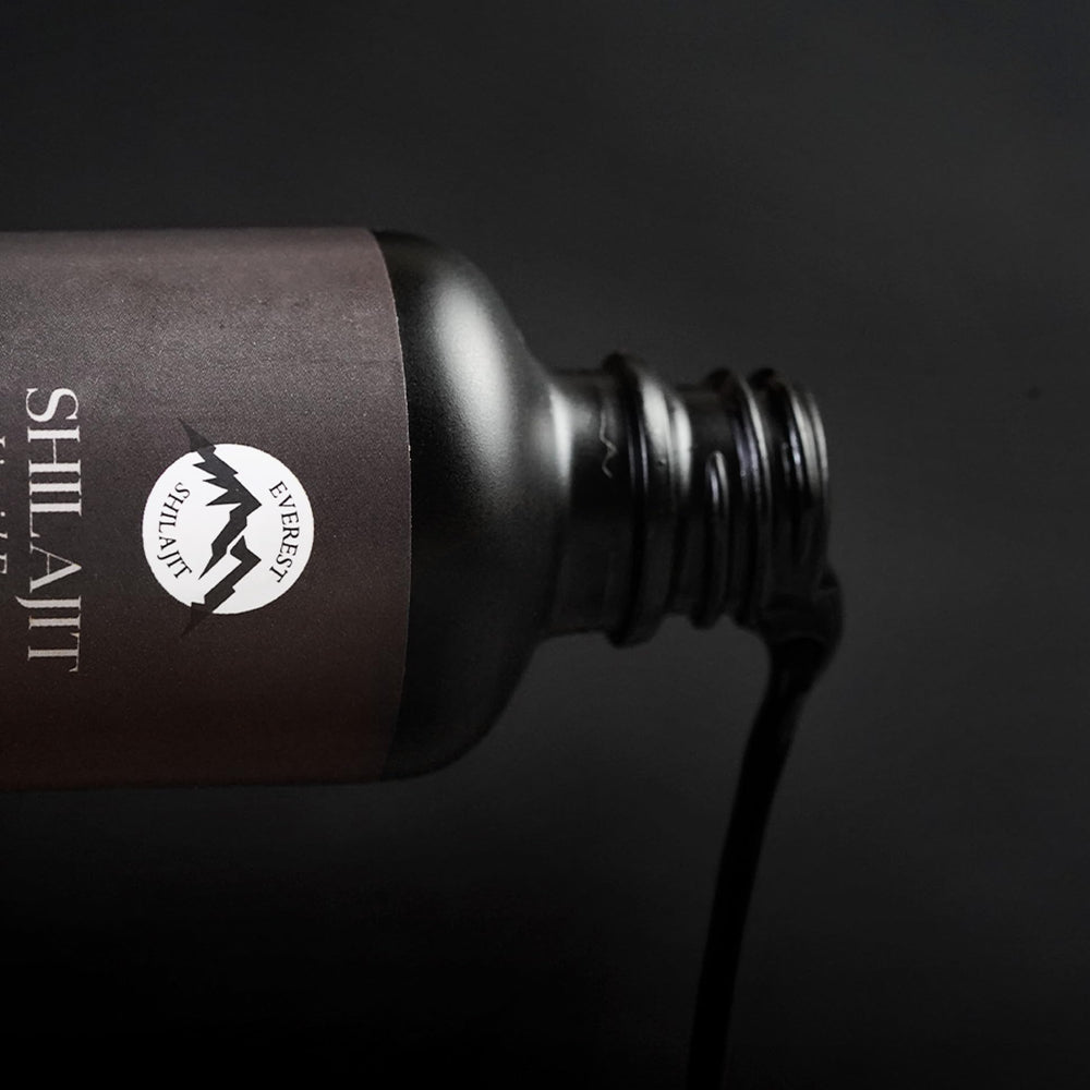 Everest Shilajit Drops Nepal-origin liquid with high altitude sourcing.