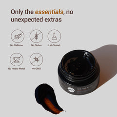 Everest Shilajit Resin Nepal-origin resin in alpine setting emphasizing purity