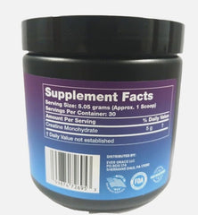EverGrace Creatine bottle with clean ingredients for dairy-free, gluten-free living