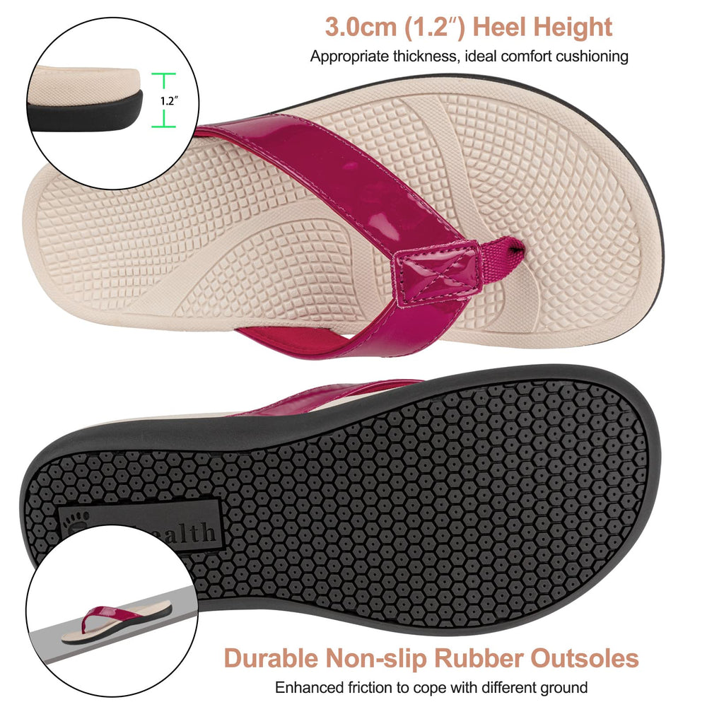 Everhealth sandals with water-resistant footbed for lasting foot comfort