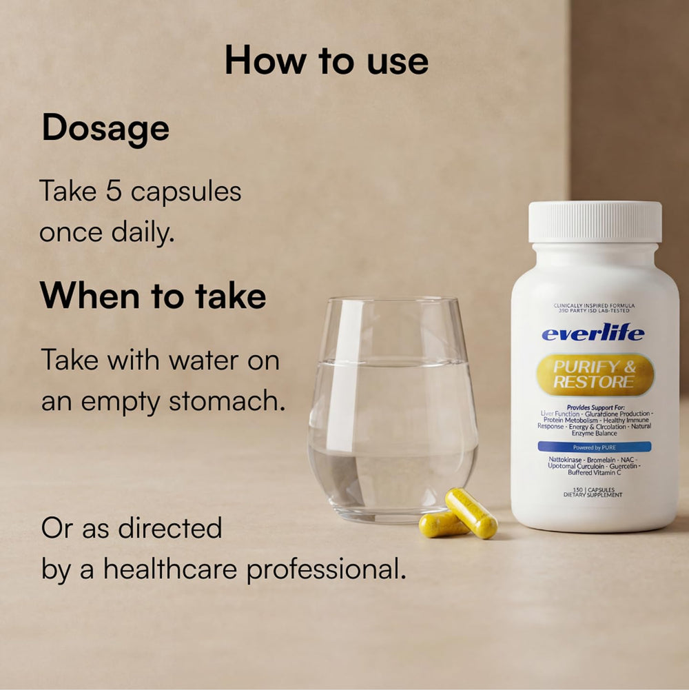 Everlife quercetin and bromelain capsules for immune balance and digestion.