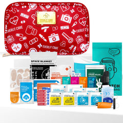 EVERLIT CARE car first aid kit closed for compact, stylish storage.