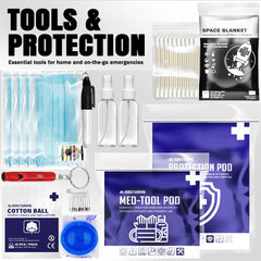 Everlit Care 380-piece set covers common injuries for on‑the‑go needs.