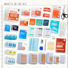 EVERLIT First Aid Kit interior organized for quick access and efficiency