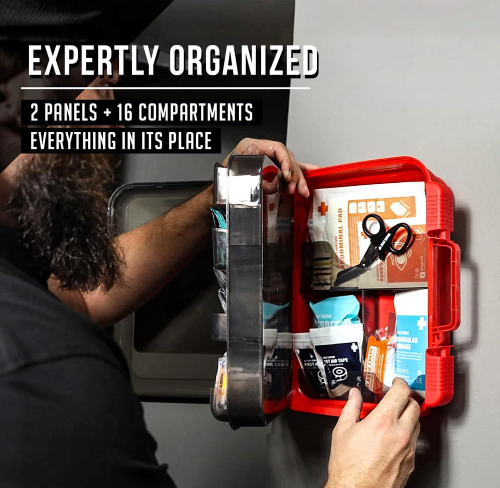 EVERLIT First Aid Kit veteran-owned USA assembled, trusted craftsmanship