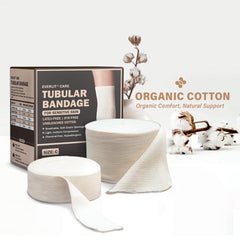 Machine-washable and reusable tube bandage for economical ongoing use