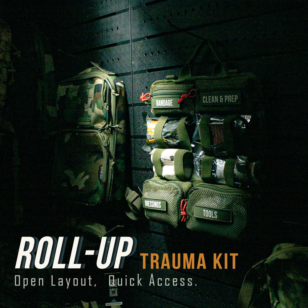 EVERLIT Roll Up Kit showing organized access for fast retrieval