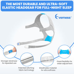 Everness Airfit F20 Large easy pull-on-off feature for quick nightly handling