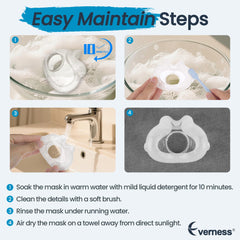 Everness cushion compatibility with original AirFit F30 frame ensures straightforward replacement