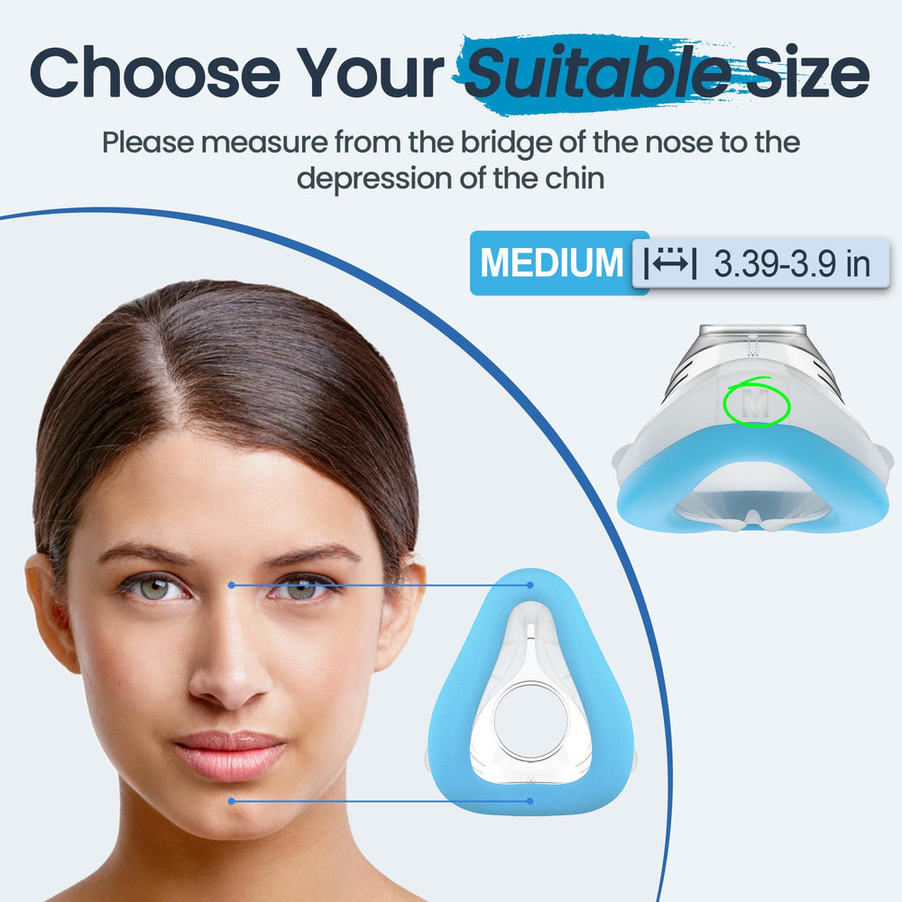 Everness size guide image helps users choose the correct cushion size