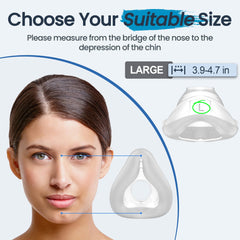 Everness size guide helps you pick the right cushion for AirFit F20.