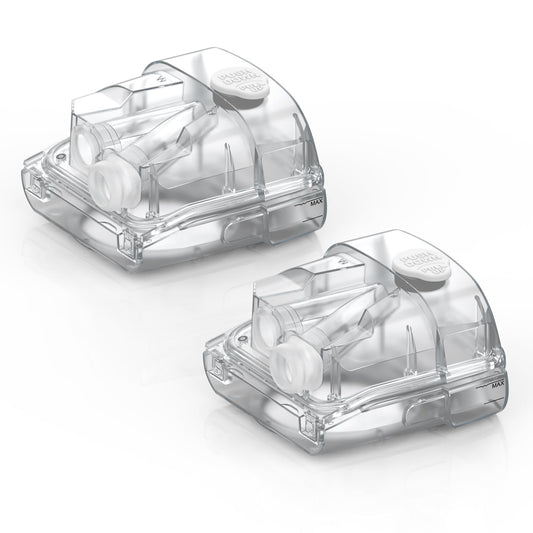 Everness water chamber for Airsense 11 top-fill demonstrates easier refills and stable humidity.