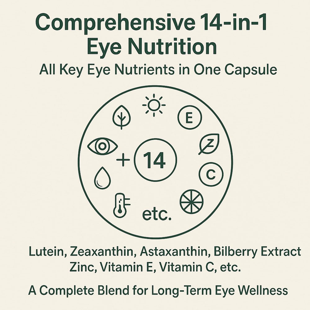 EverVision zinc vitamin E eye protection capsules aid oxidative defense.