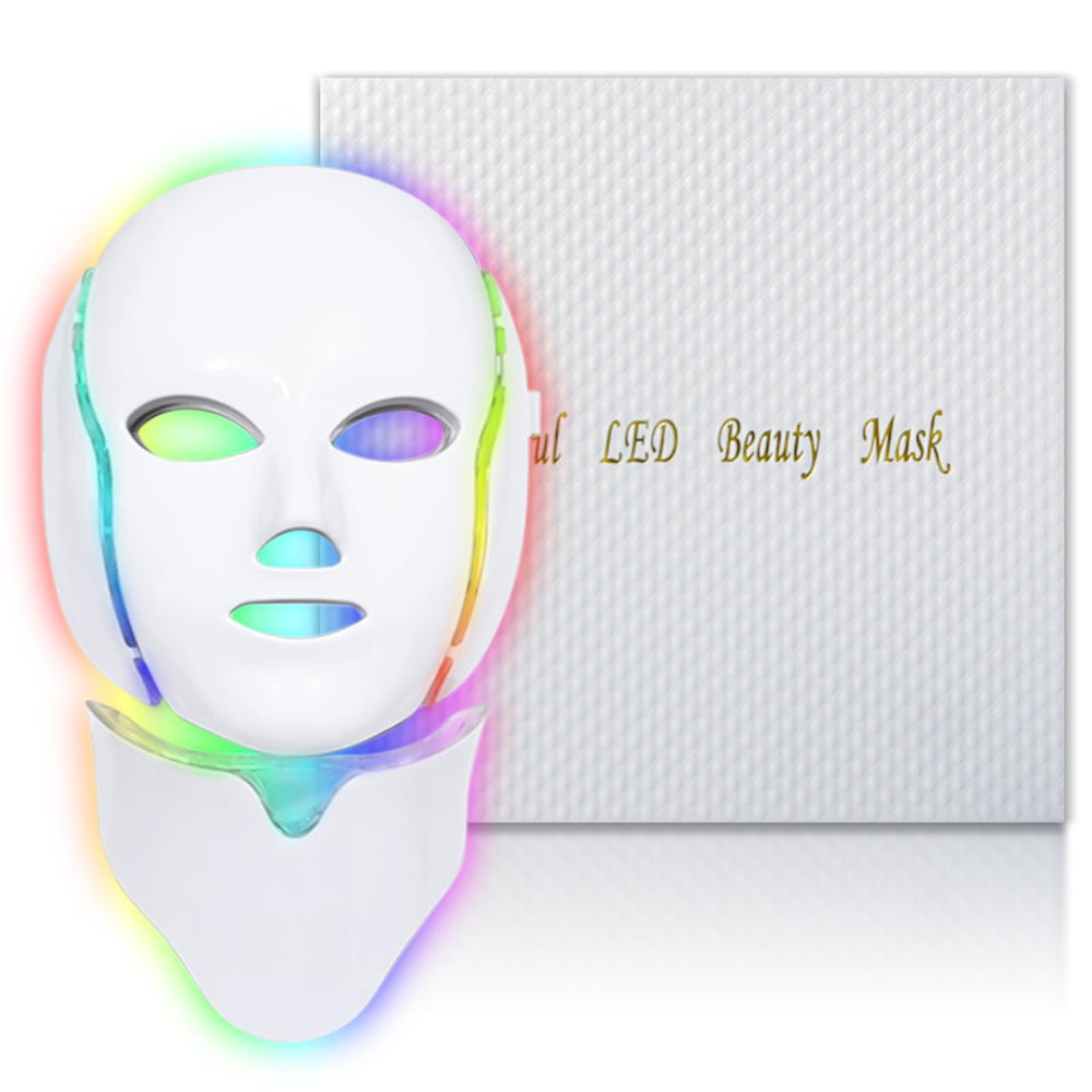 EVFOFO red light mask front view for convenient home therapy