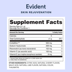 EVIDENT WELLNESS 30-stick-pack box on a surface