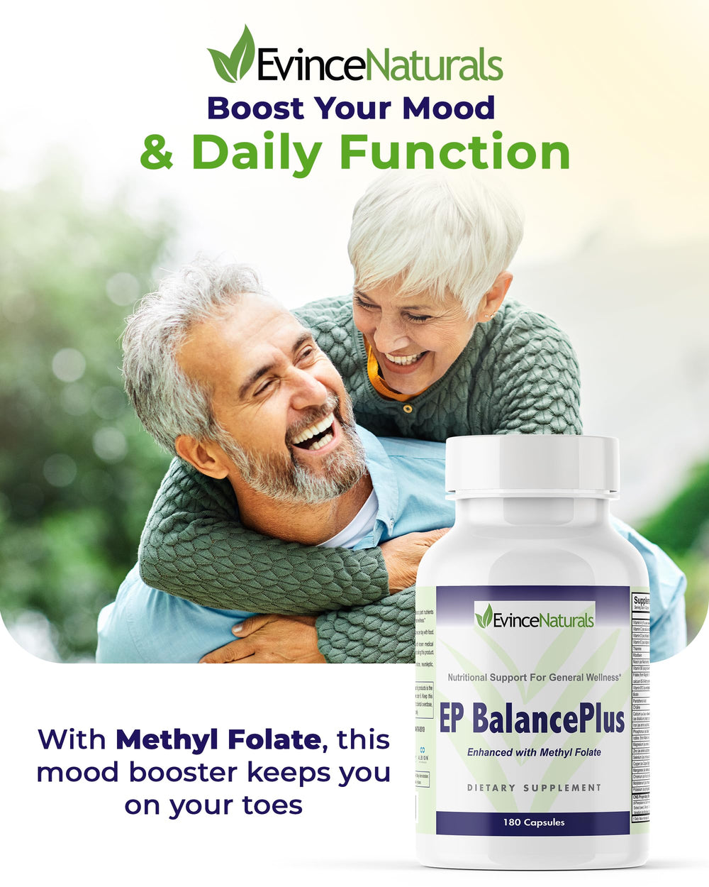EP BalancePlus serving of four capsules for steady energy support