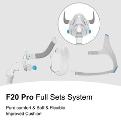 EvoClean headgear with ultrafine elastic material enhances comfort.