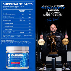 Evogen Carnigen bottle pour demonstrates convenient preparation