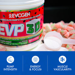 Ingredients area featuring creatine monohydrate and coconut water for hydration and performance.