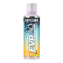 Evogen EVP AQ bottle front view showing hydration-focused pre-workout formula.
