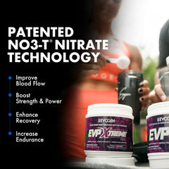 Evogen EVP Xtreme NO L-Citrulline detail supporting endurance during workouts.
