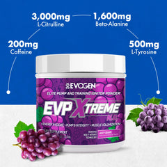 Evogen EVP Xtreme NO Lion's Mane for cognitive focus visual.