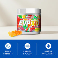 Evogen EVP 3D lcitrulline-boost image suggesting endurance support