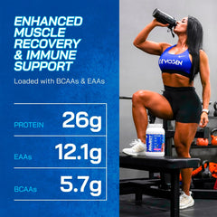 Evogen Isoject strawberry smoothie mix suggests tasty, convenient flavor