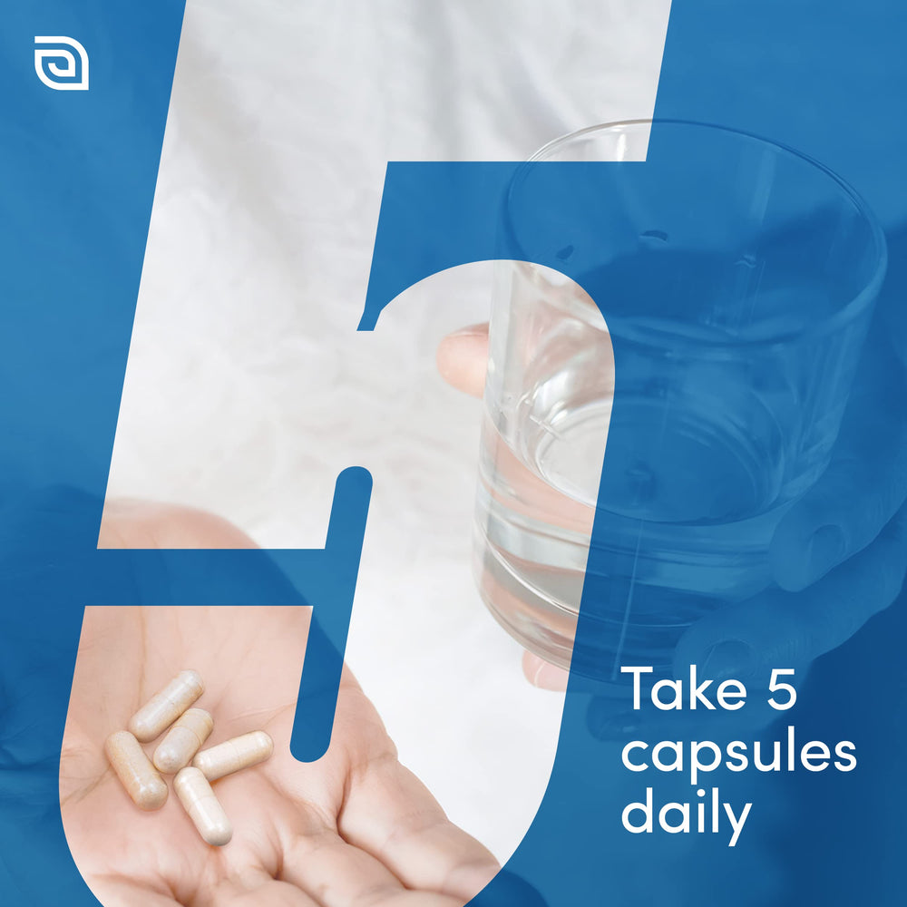 Evogena Dermatin bottle closeup shows capsules for daily pigmentation support.