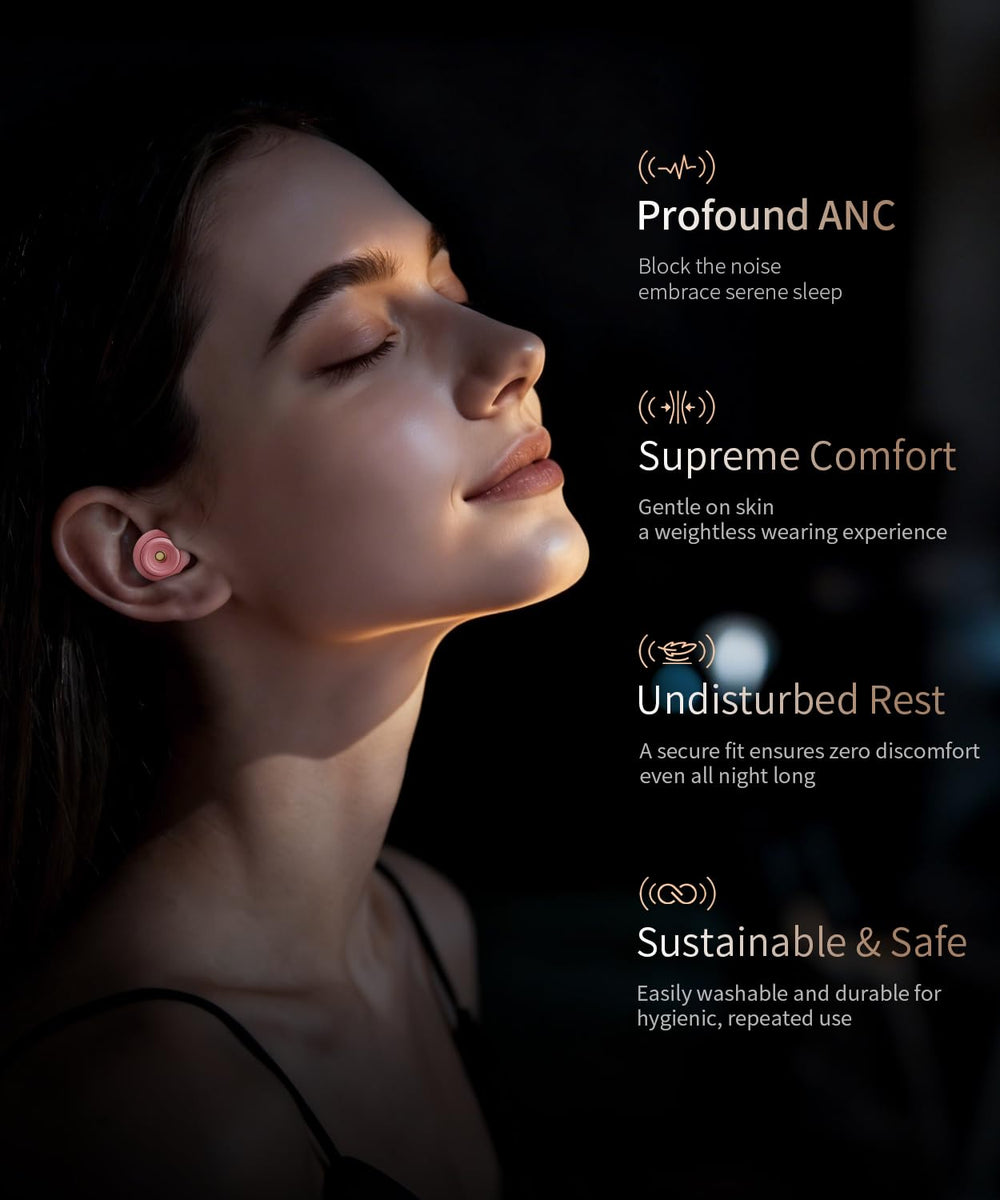 EXOVOW side-sleeper friendly design with zero pressure.