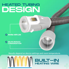 Expanza AirSense 10 tubing six foot length for bedside routing