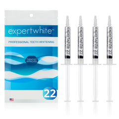 Expertwhite 22% gel application for at-home whitening with balanced strength