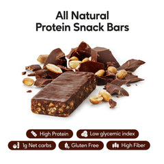 Extend Bar high protein bars gluten-free packaging emphasizes balanced nutrition.
