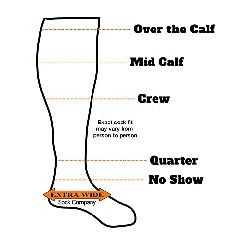 Extra Wide Medical Quarter Sock cuff closeup highlighting easy-stay design for reliable wear.