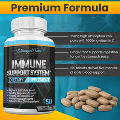 Ginger root image representing gentle iron formula from Extravagant Value.
