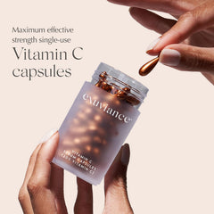 EXUVIANCE Aminofil illustration showing collagen support for firmer skin.