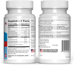 EyeScience Dry Eye Formula softgels close-up highlighting omega-3 capsules