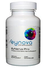 Eynova EyNerve Pro bottle-front shows easy-to-take capsules for daily eye support.